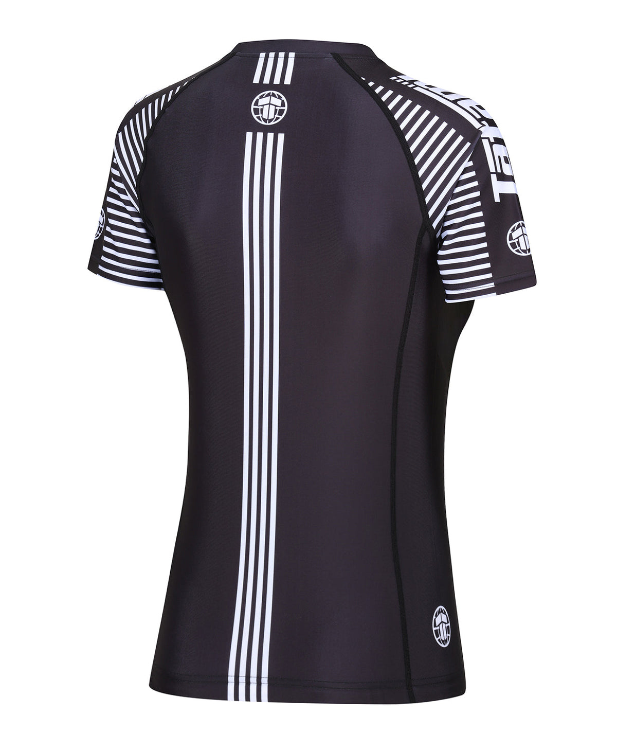 Ladies IBJJF Ranked Rash Guard - Black