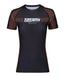 Ladies IBJJF Ranked Rash Guard - Brown