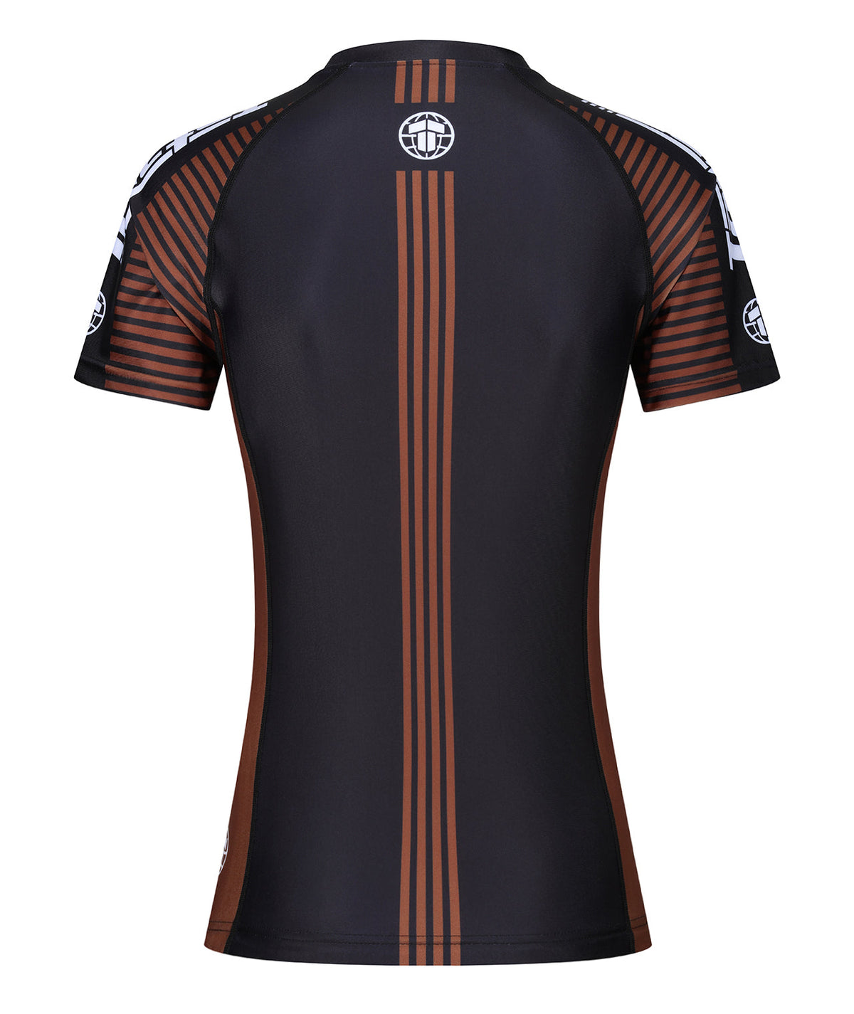 Ladies IBJJF Ranked Rash Guard - Brown