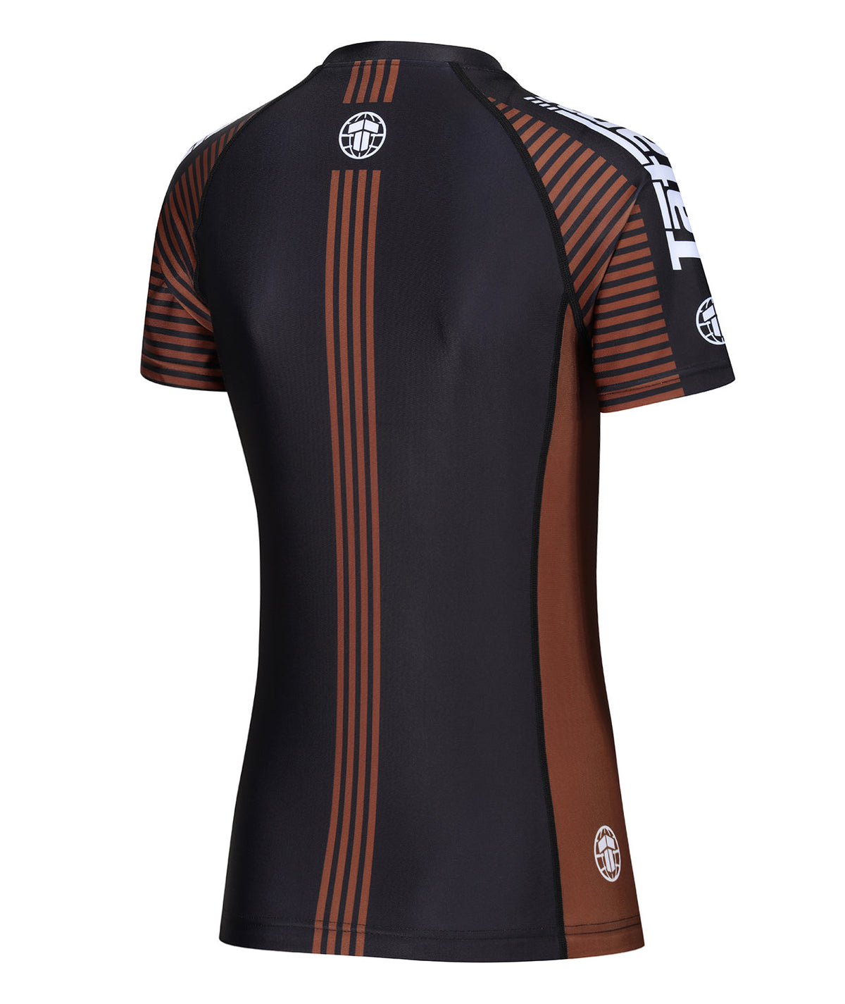 Ladies IBJJF Ranked Rash Guard - Brown
