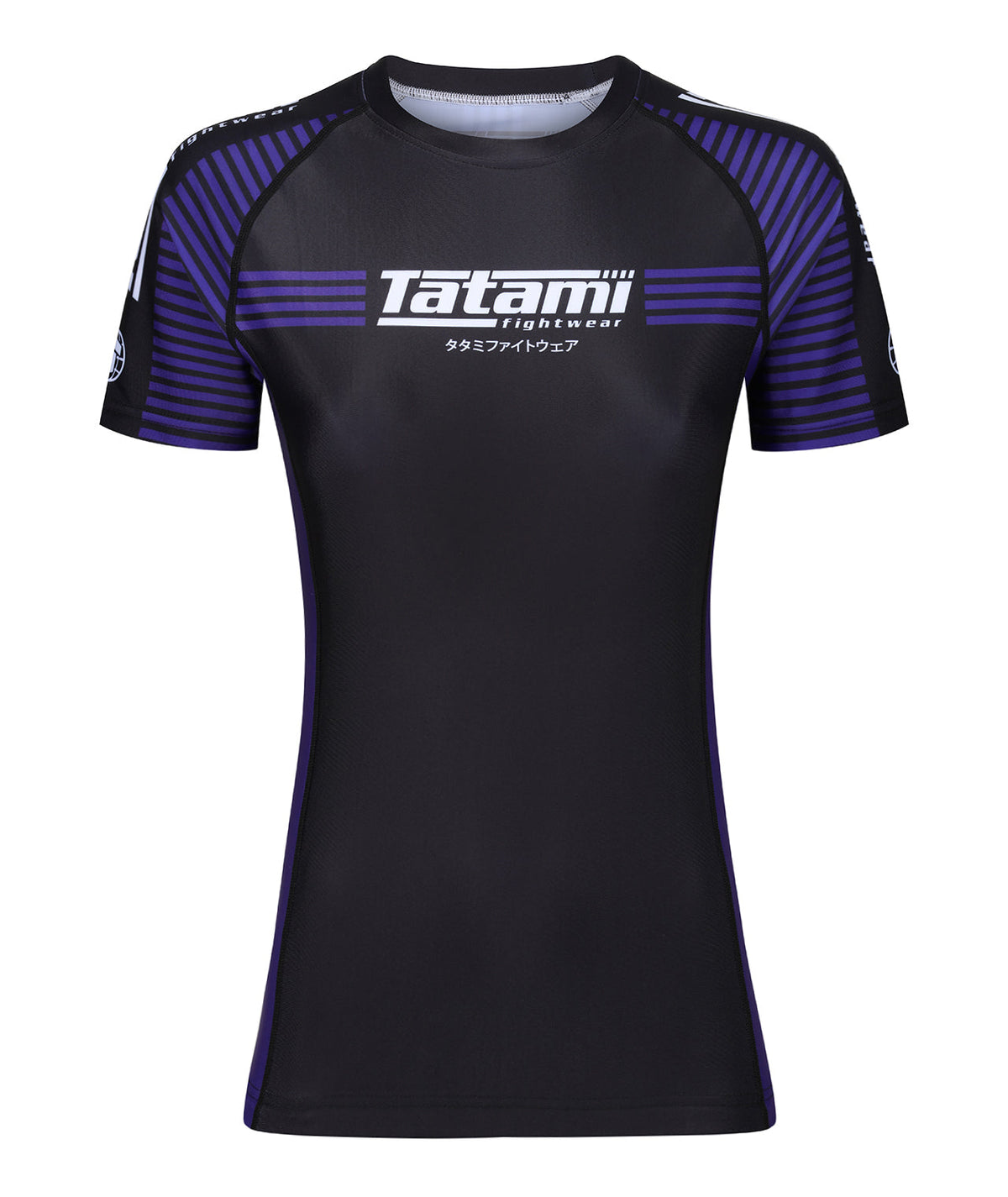 Ladies IBJJF Ranked Rash Guard - Purple