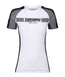 Ladies IBJJF Ranked Rash Guard - Black & White