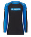 Ladies IBJJF Ranked Long Sleeve Rash Guard - Blue