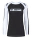 Ladies IBJJF Ranked Long Sleeve Rash Guard - White