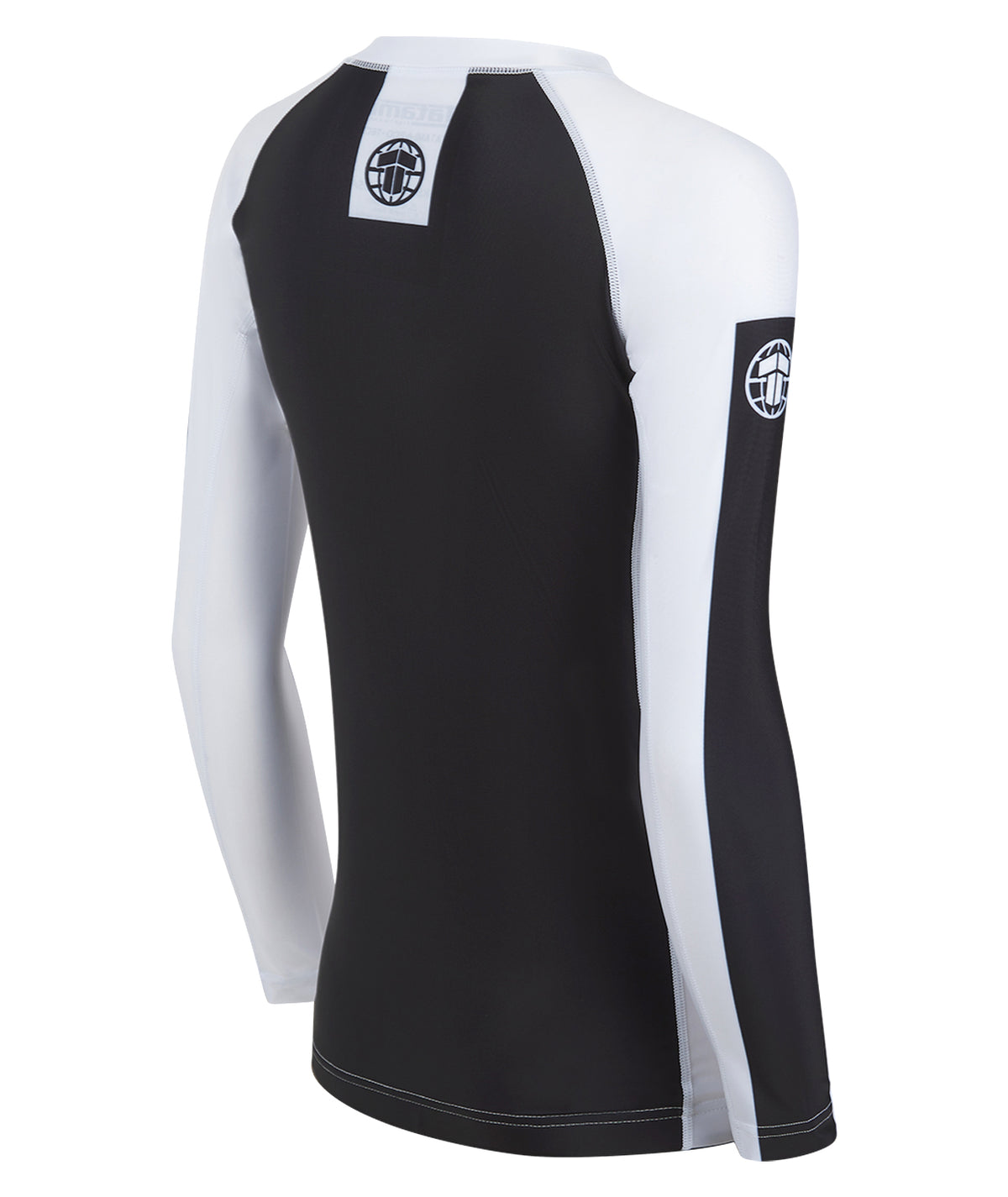 Ladies IBJJF Ranked Long Sleeve Rash Guard - White