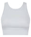 Ladies Luxe Sports Bra - White