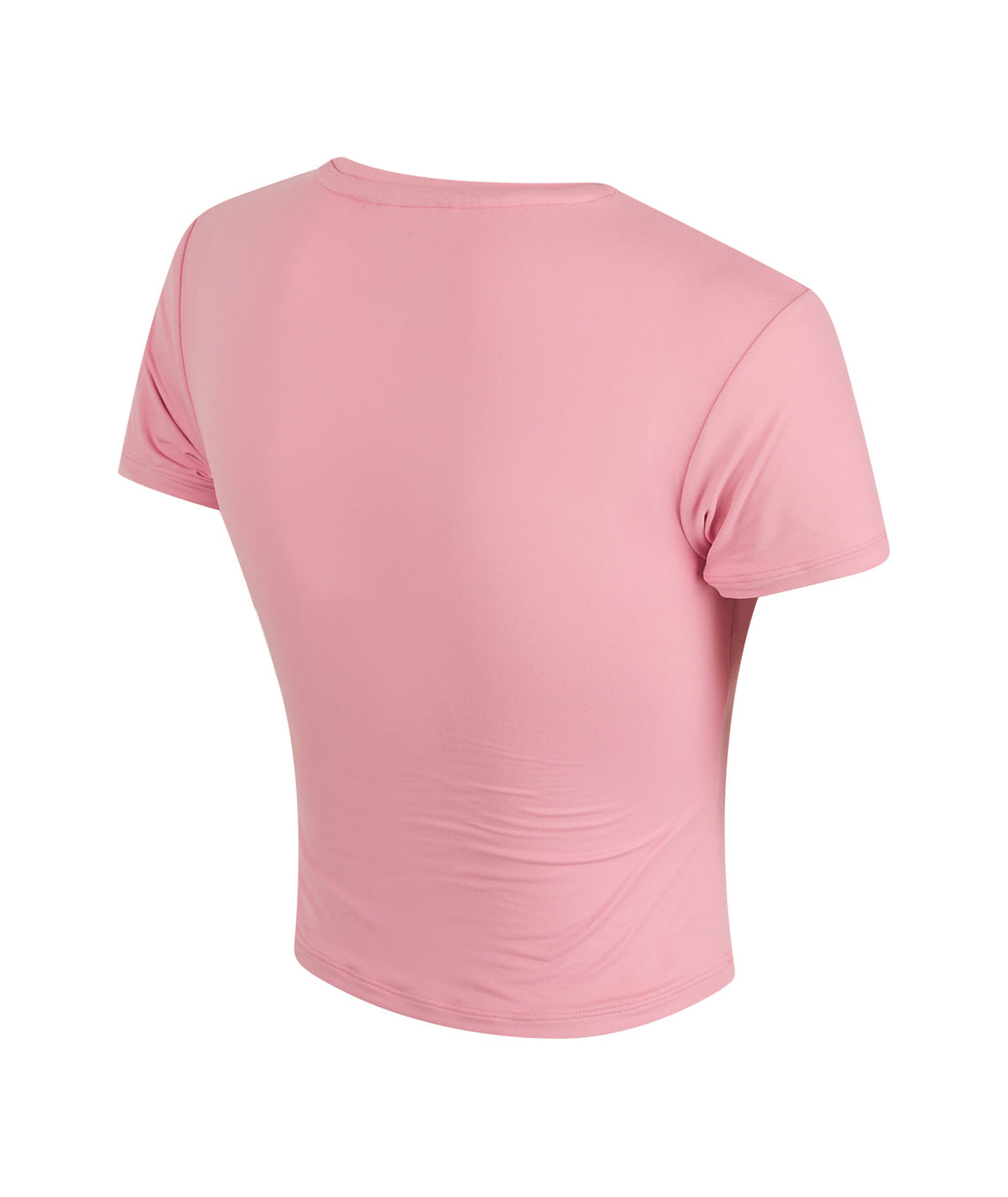 Ladies Luxe Cropped T-Shirt - Blush