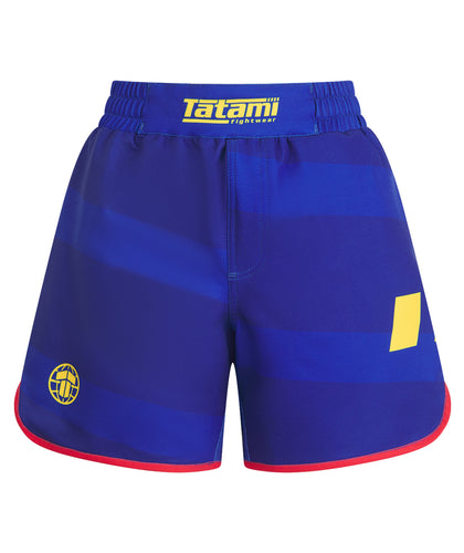 Ladies Tatami Nomad Shorts - Navy & Red