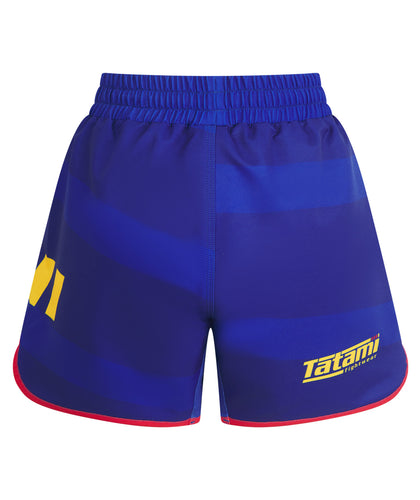 Ladies Tatami Nomad Shorts - Navy & Red