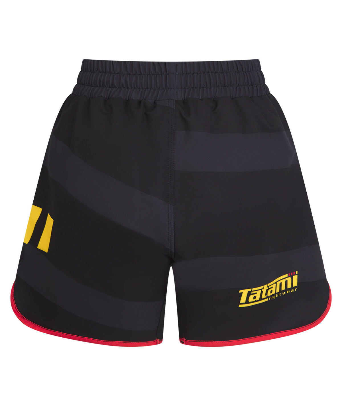 Ladies Tatami Nomad Shorts - Black & Red