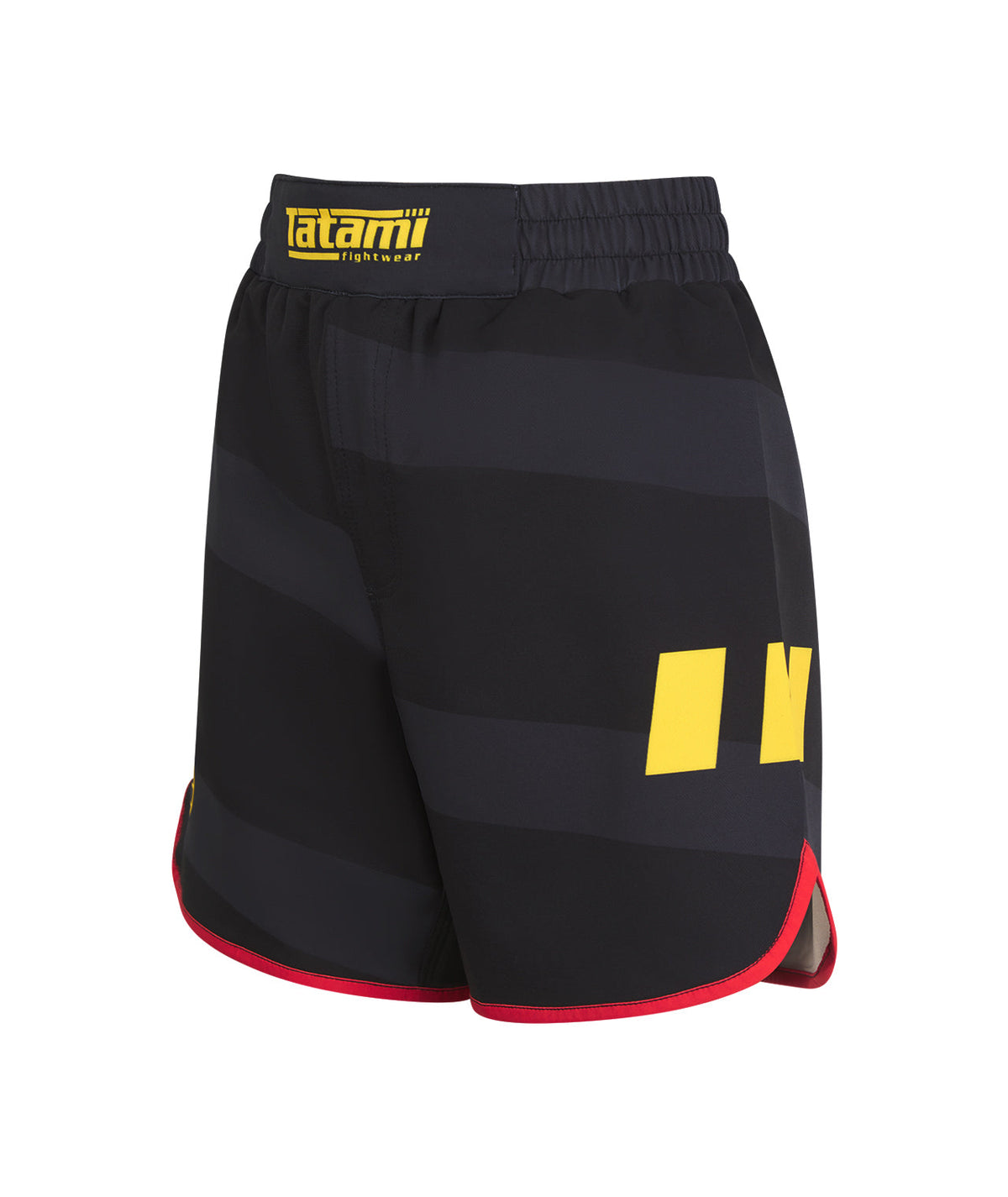 Ladies Tatami Nomad Shorts - Black & Red