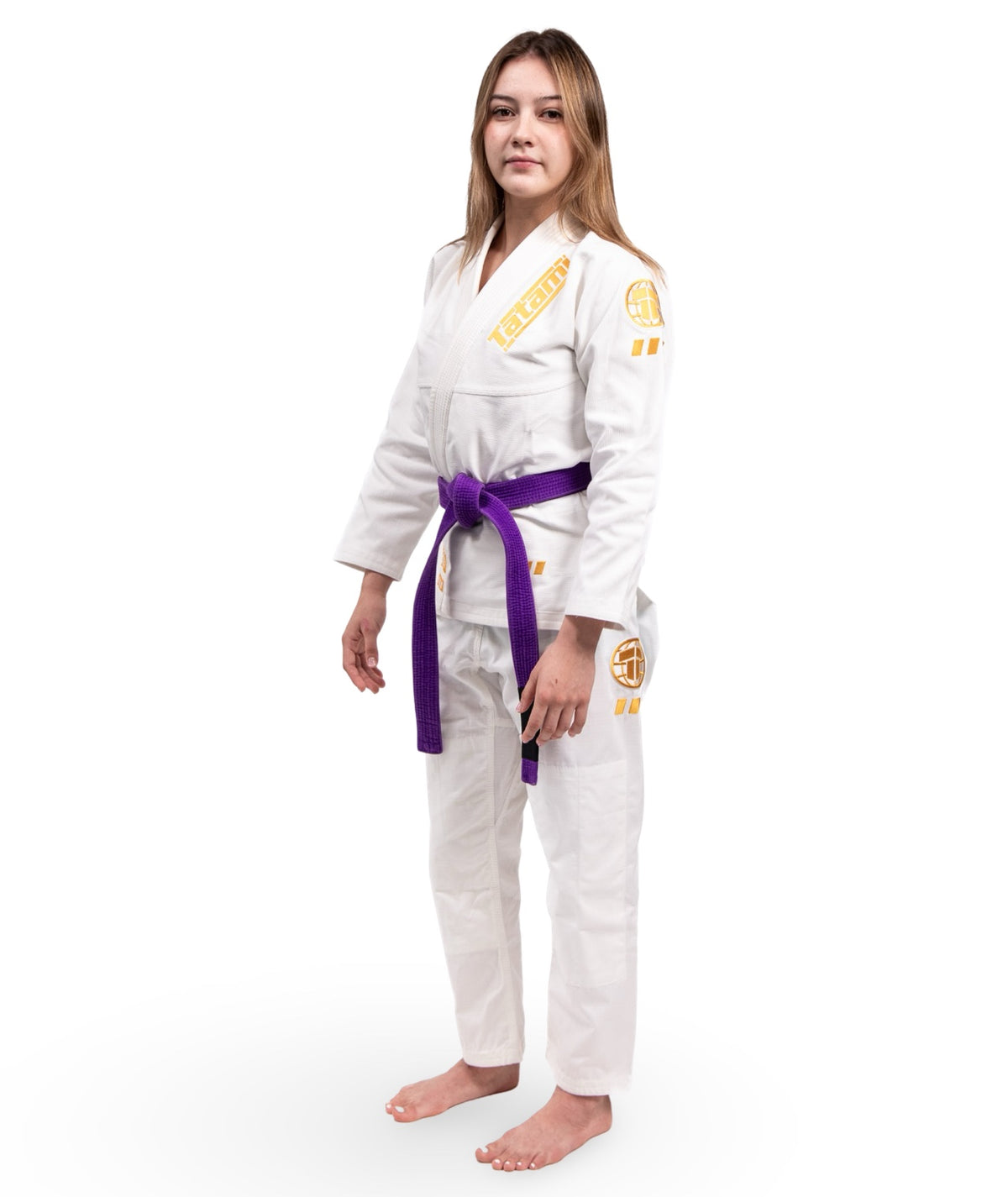 Ladies Pro Series Gi - White & Champion Gold