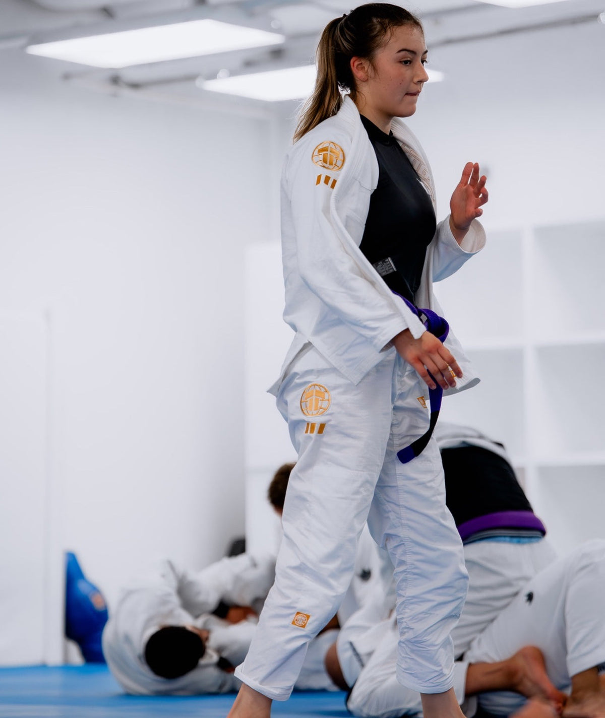 Ladies Pro Series Gi - White & Champion Gold