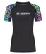 Ladies Recharged Rash Guard - Multi Leopard