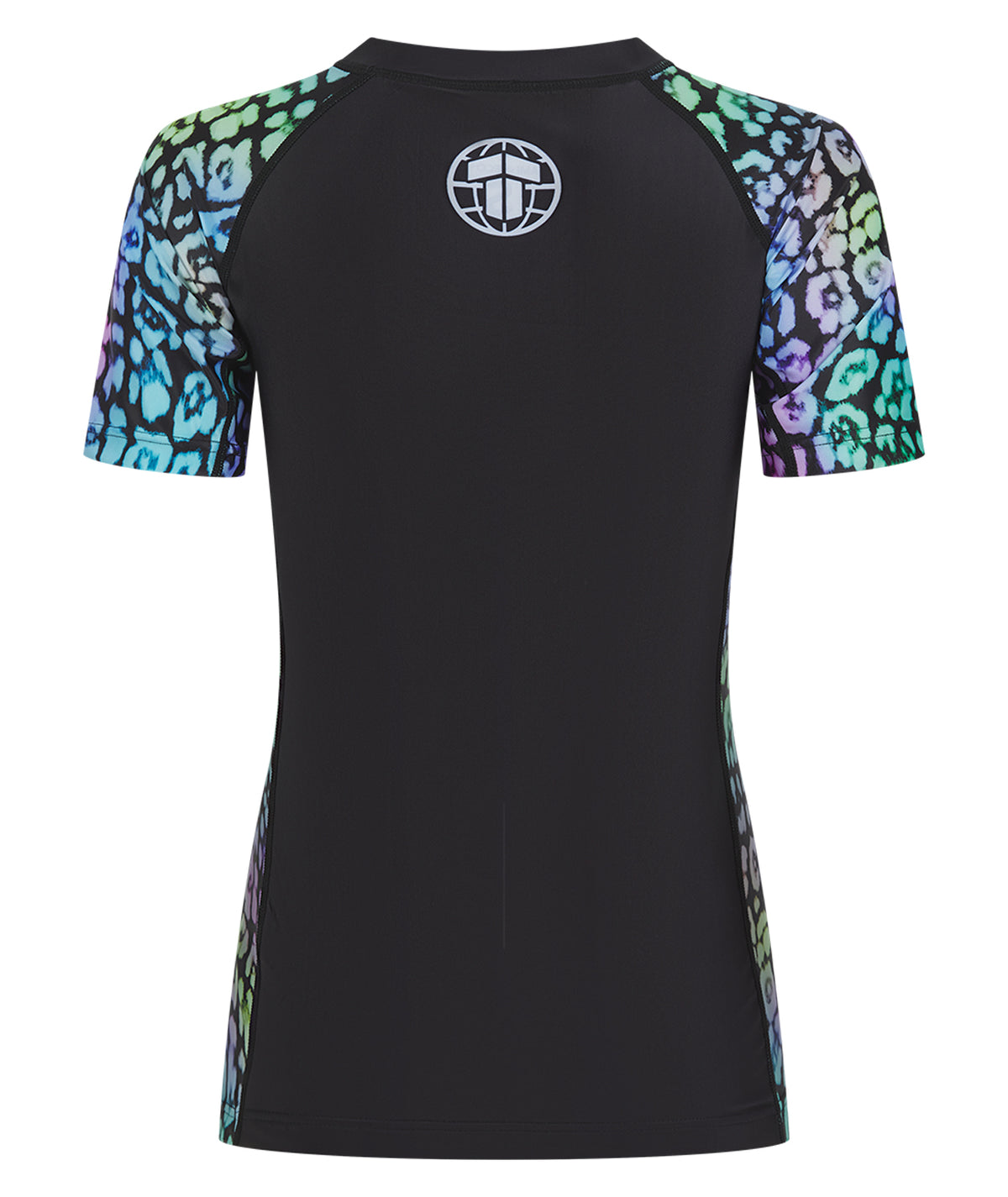 Ladies Recharged Rash Guard - Multi Leopard
