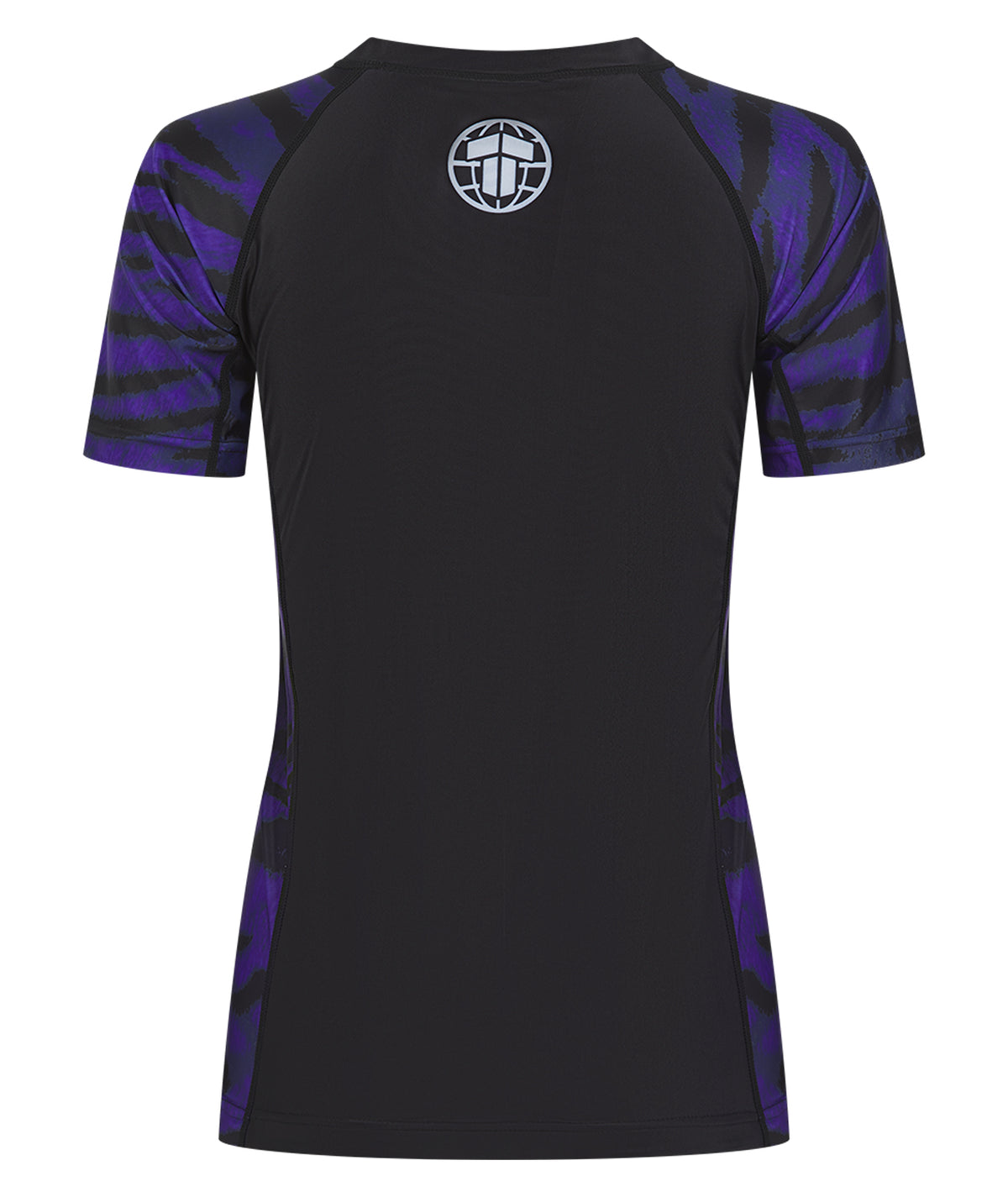 Ladies Recharged Rash Guard - Purple Tiger