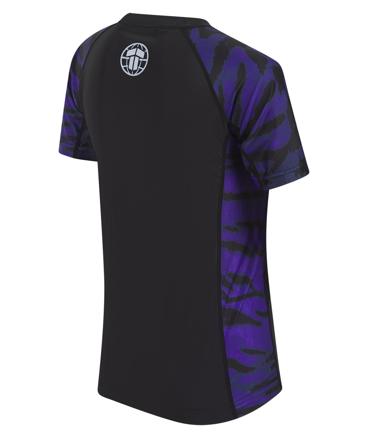 Ladies Recharged Rash Guard - Purple Tiger