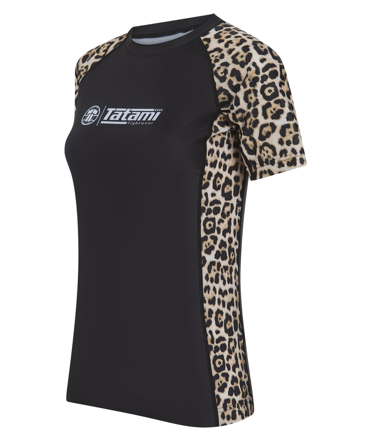 Ladies Recharged Rash Guard - Leopard