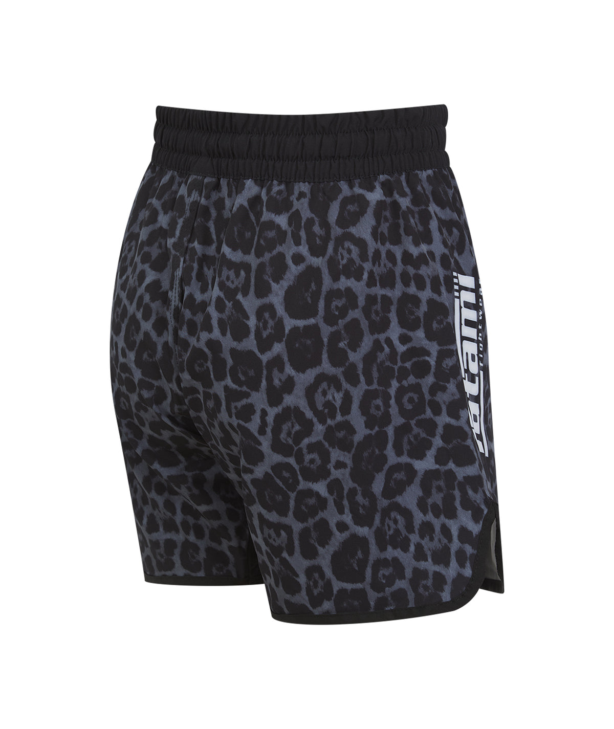 Ladies Recharged Grappling Shorts - Grey Leopard