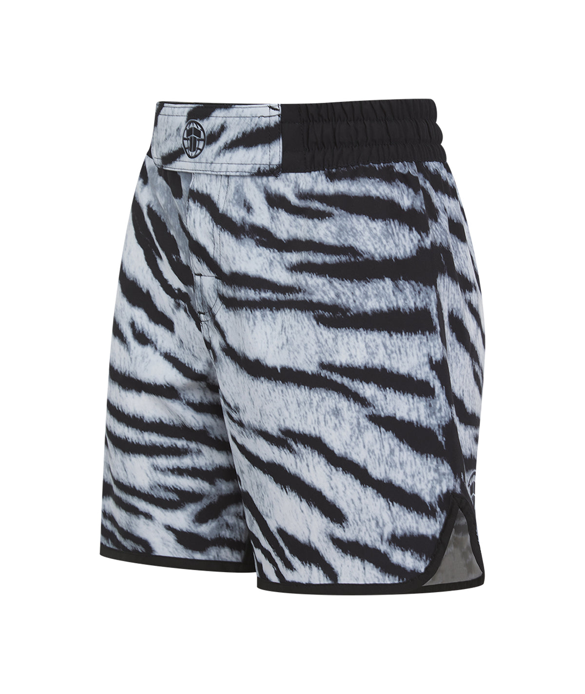 Ladies Recharged Grappling Shorts - Grey Tiger