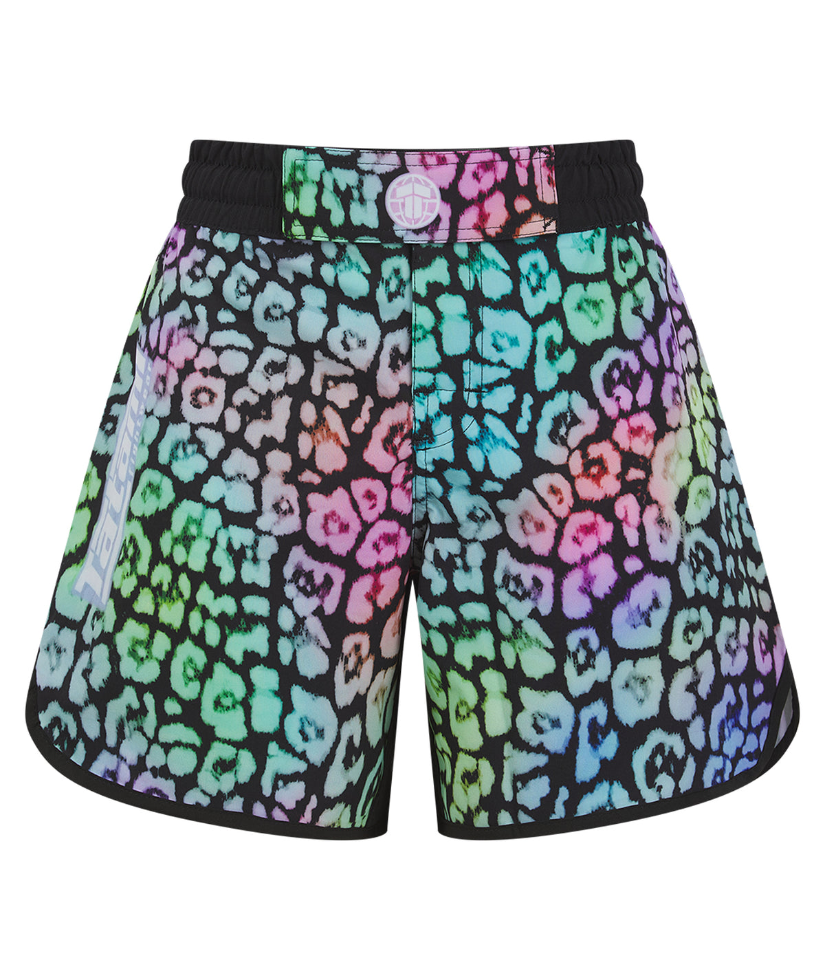 Ladies Recharged Grappling Shorts - Multi Leopard