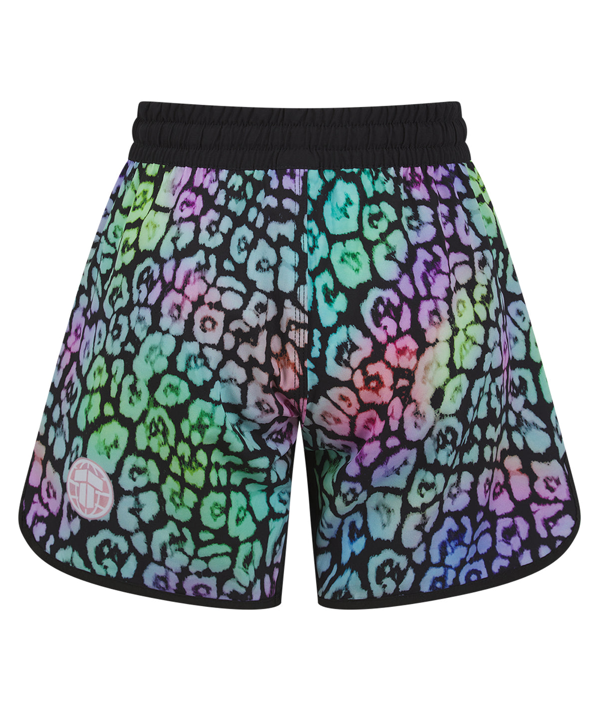 Ladies Recharged Grappling Shorts - Multi Leopard