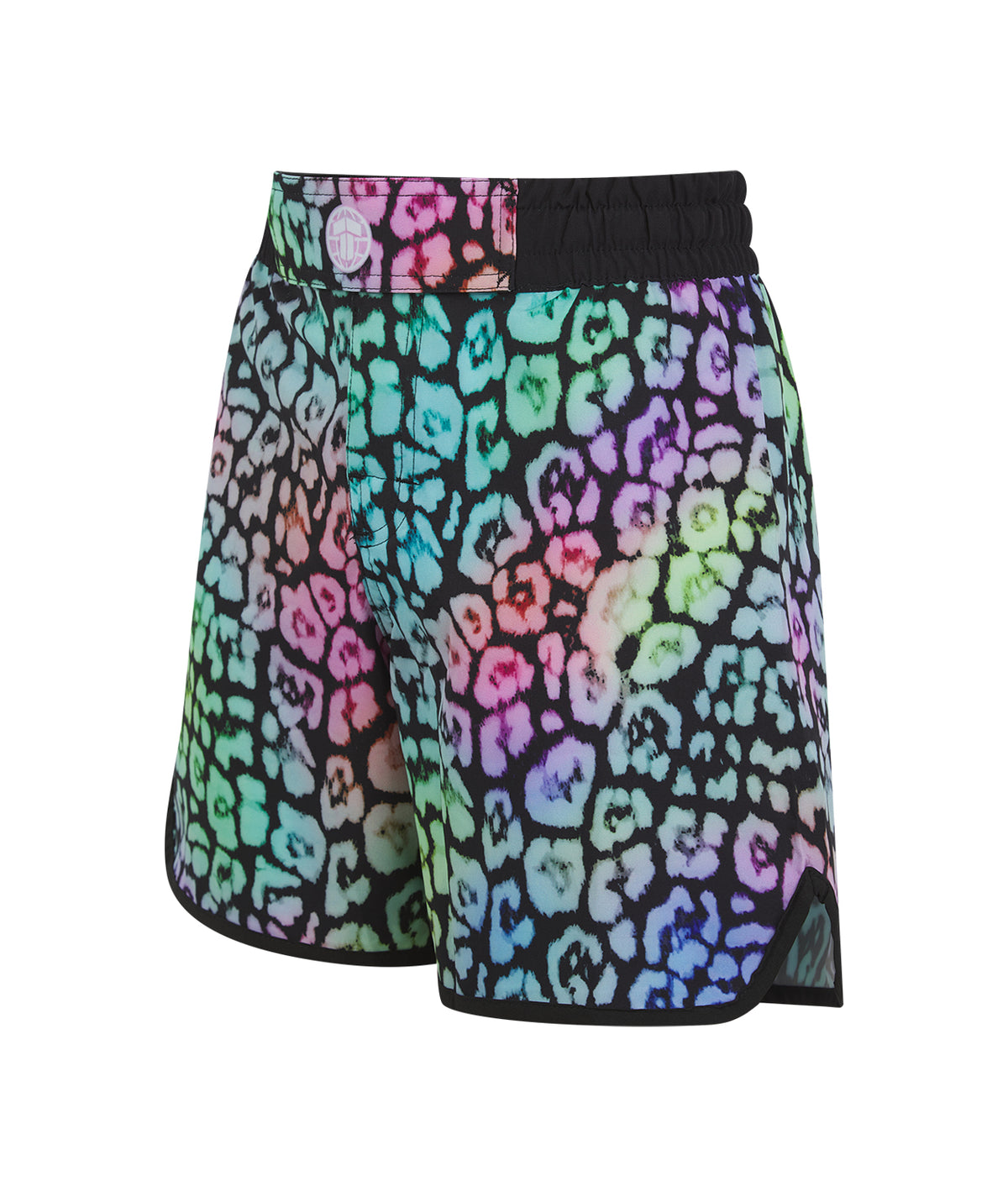 Ladies Recharged Grappling Shorts - Multi Leopard
