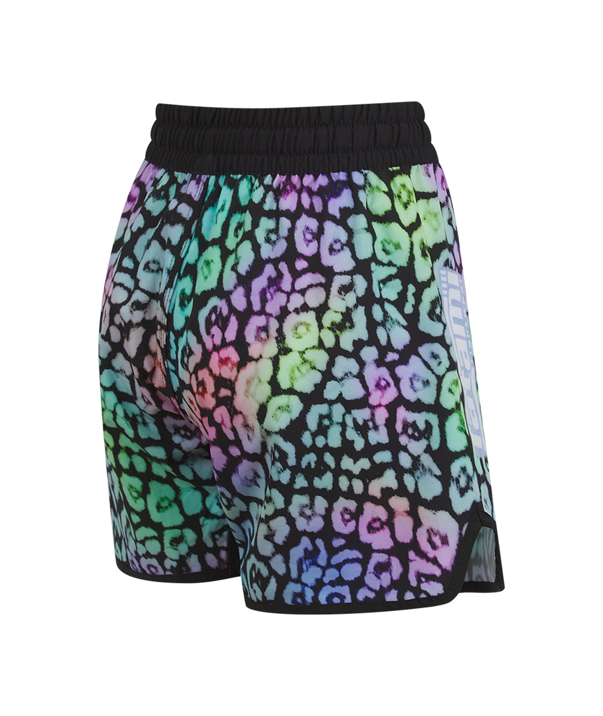 Ladies Recharged Grappling Shorts - Multi Leopard