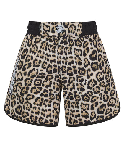Ladies Recharged Grappling Shorts - Leopard