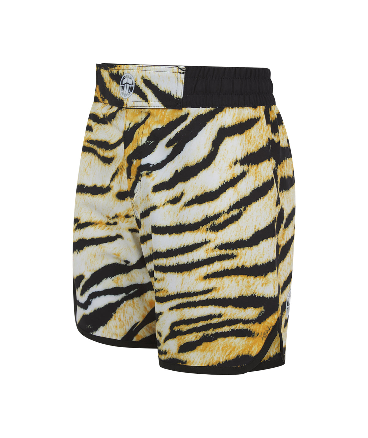 Ladies Recharged Grappling Shorts - Yellow Tiger