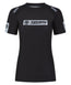 Ladies IBJJF Ranked Short Sleeve Rash Guard - Black
