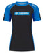 Ladies IBJJF Ranked Short Sleeve Rash Guard - Blue