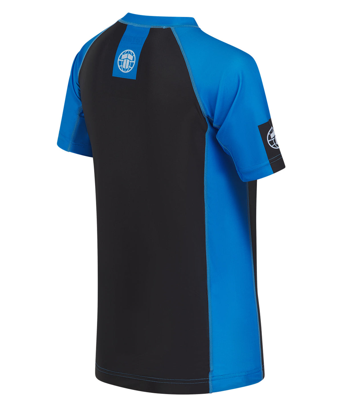 Ladies IBJJF Ranked Short Sleeve Rash Guard - Blue
