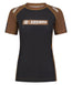 Ladies IBJJF Ranked Short Sleeve Rash Guard - Brown