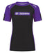 Ladies IBJJF Ranked Short Sleeve Rash Guard - Purple
