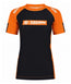 Ladies IBJJF Ranked Short Sleeve Rash Guard - Orange