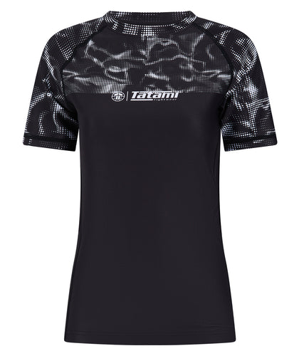 Ladies Smoke Rash Guard - Black