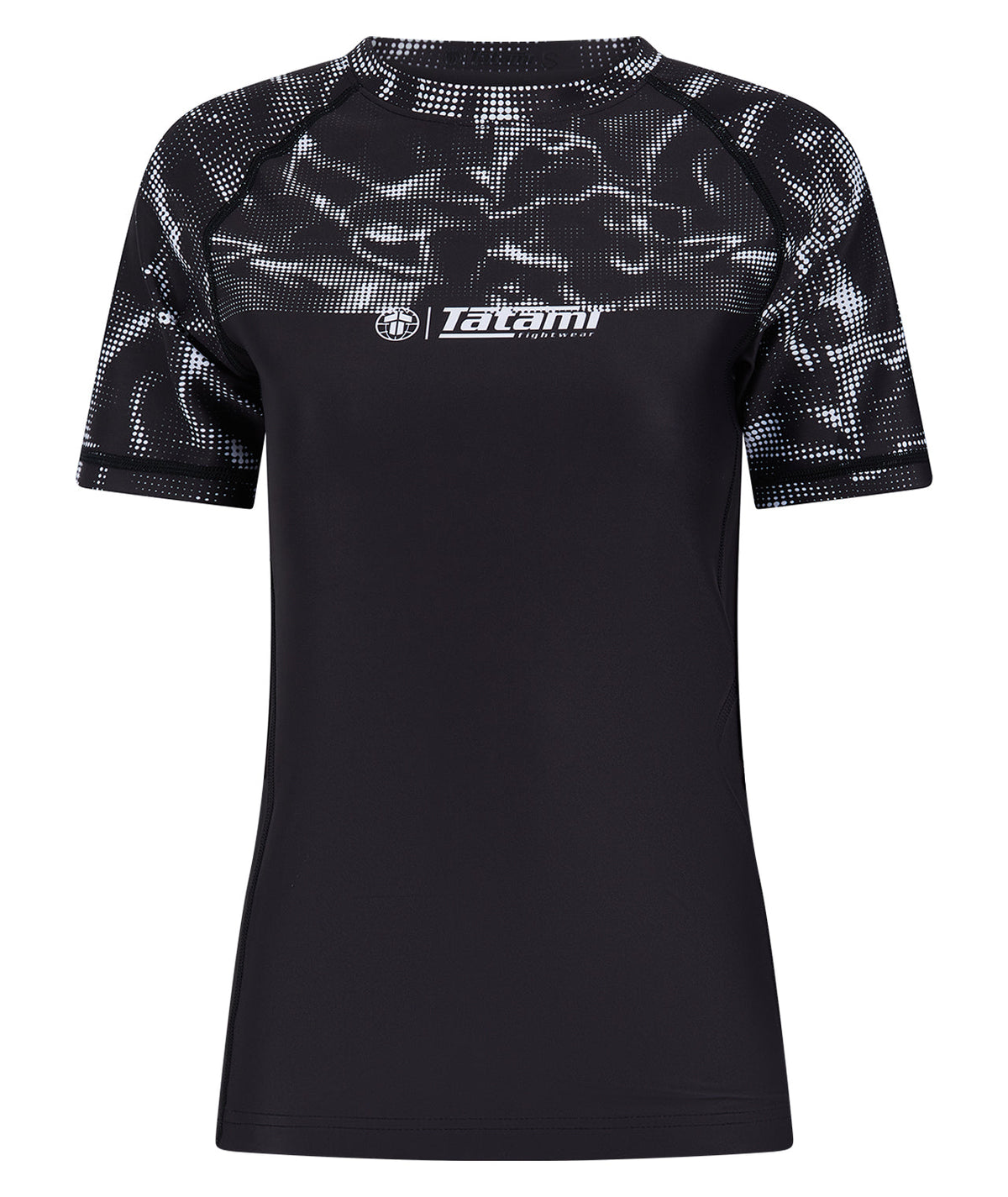Ladies Smoke Rash Guard - Black