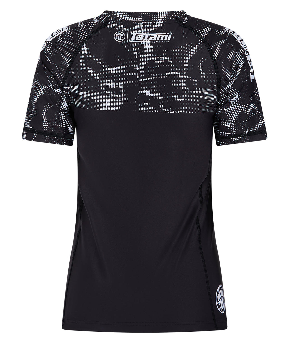 Ladies Smoke Rash Guard - Black