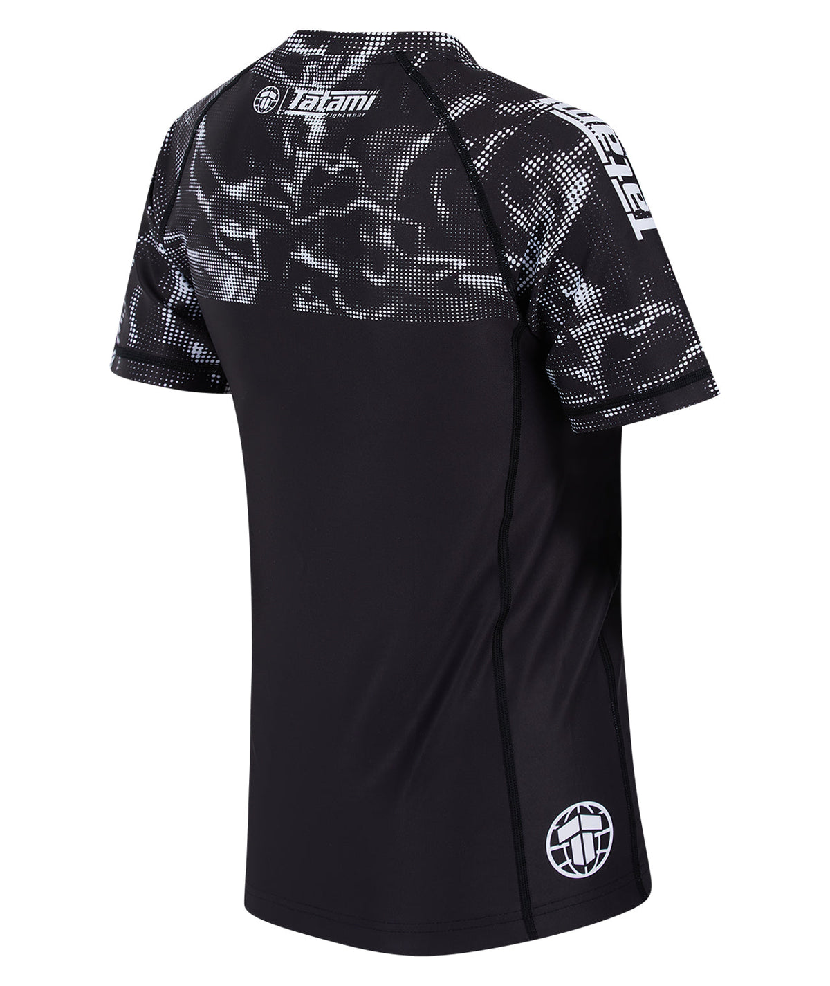 Ladies Smoke Rash Guard - Black