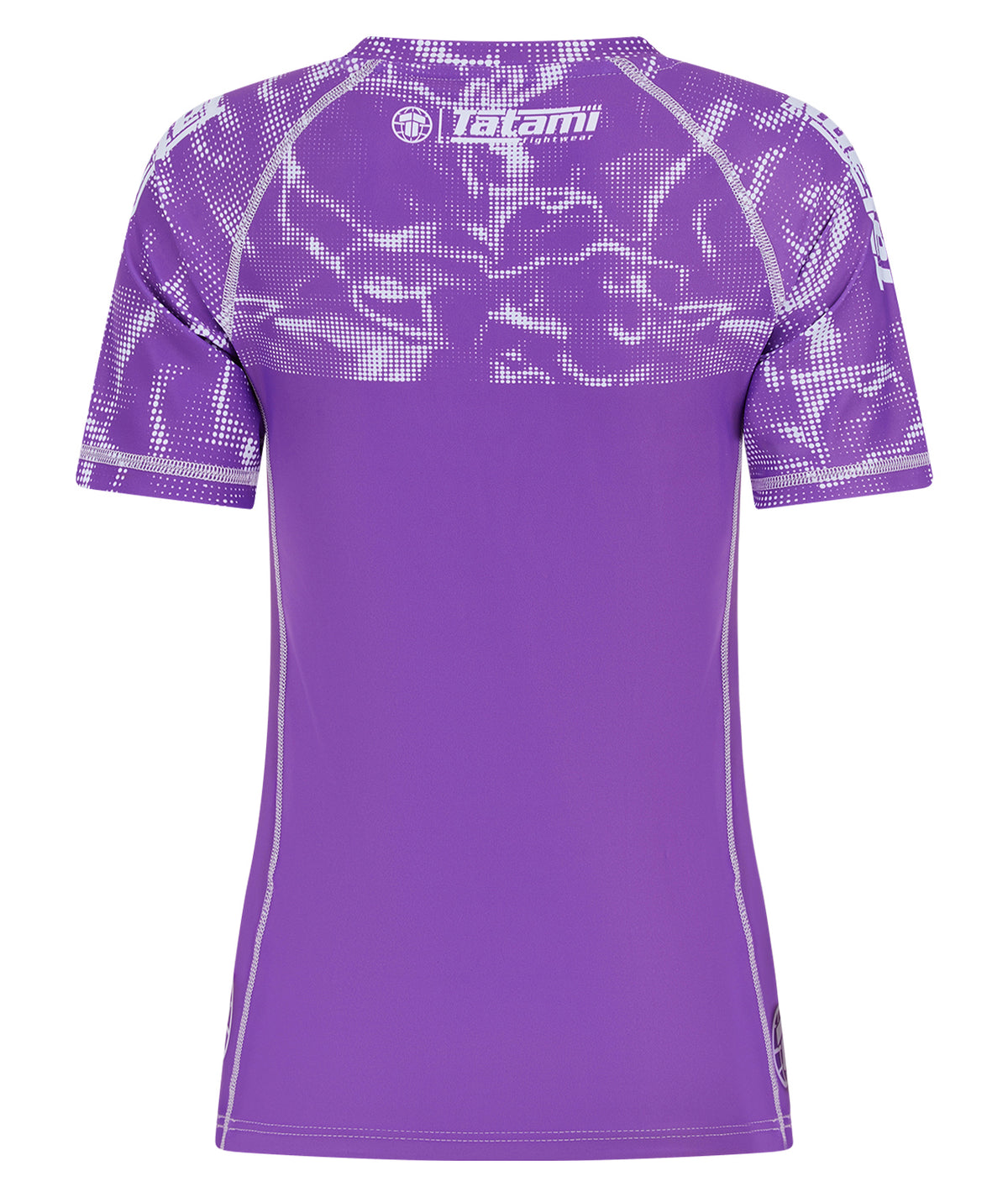 Ladies Smoke Rash Guard - Purple