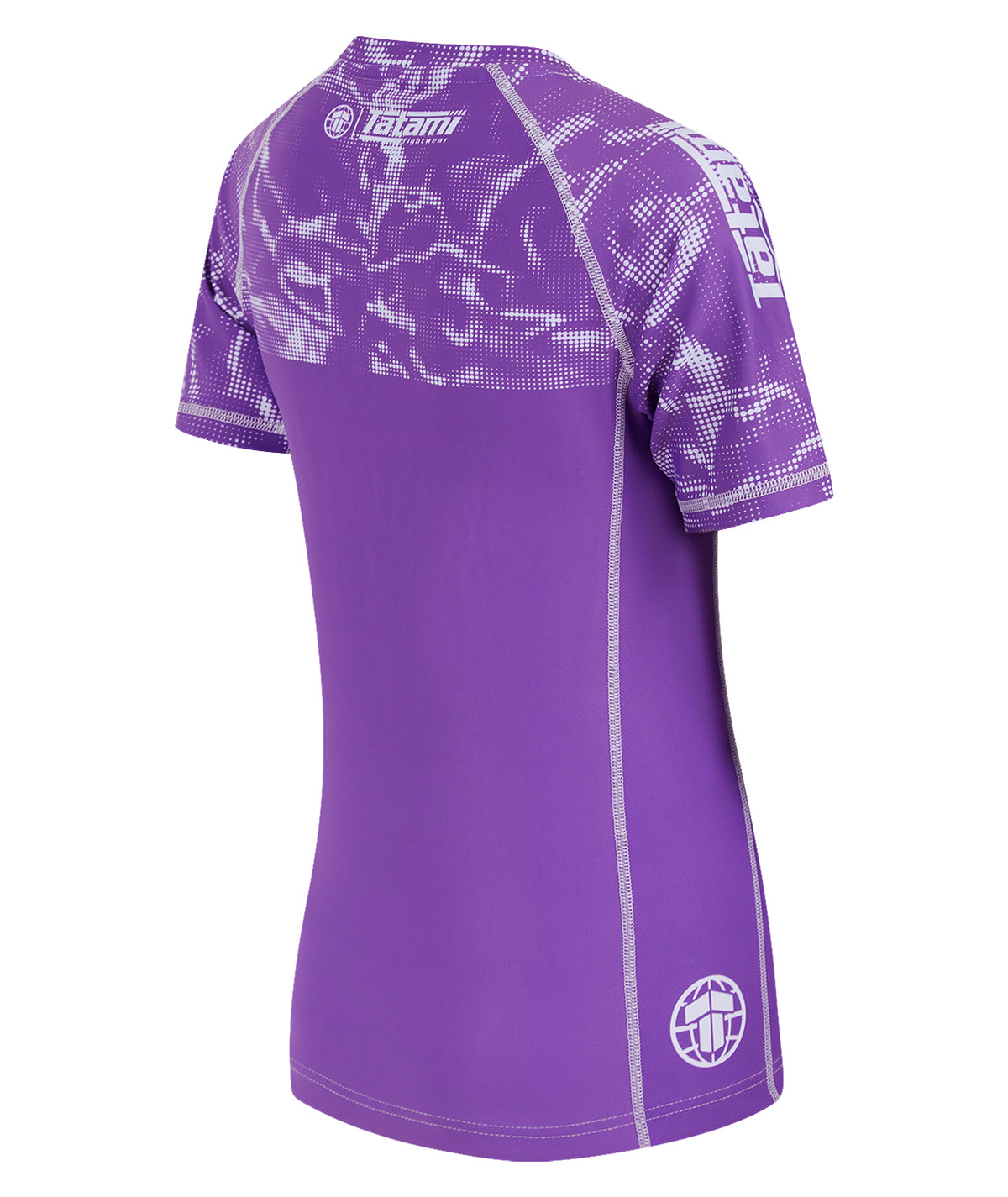 Ladies Smoke Rash Guard - Purple