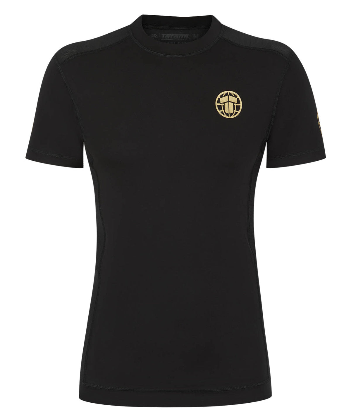 Ladies Tatami Pro Rash Guard - Black & Gold