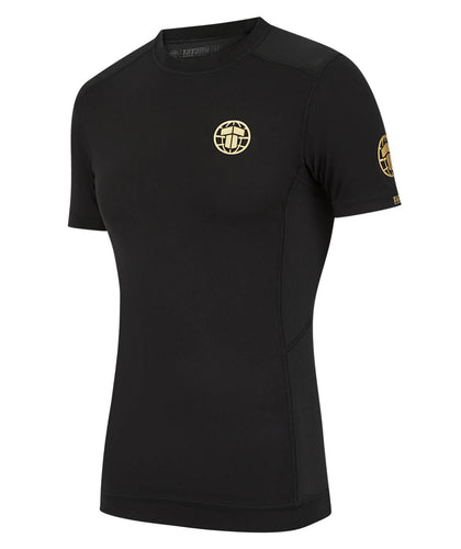 Ladies Tatami Pro Rash Guard - Black & Gold