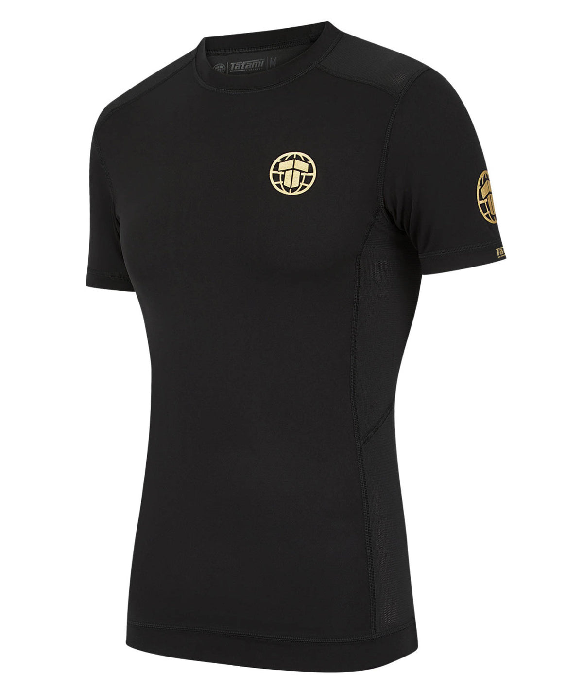 Ladies Tatami Pro Rash Guard - Black & Gold