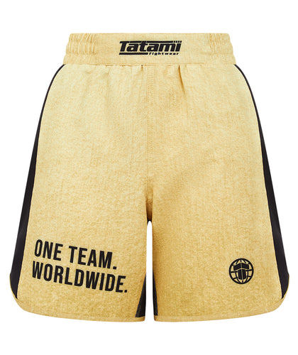 Ladies Team Tatami Shorts - Gold