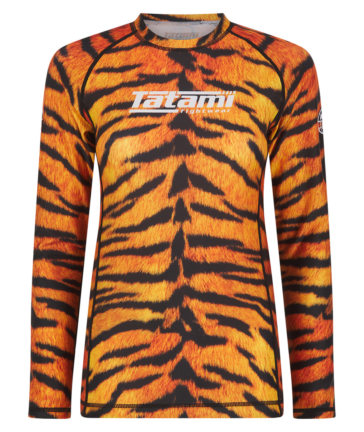 Ladies Helena Long Sleeve Rash Guard - Tiger