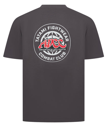 Tatami X ADCC Combat Club Oversized T-Shirt - Grey