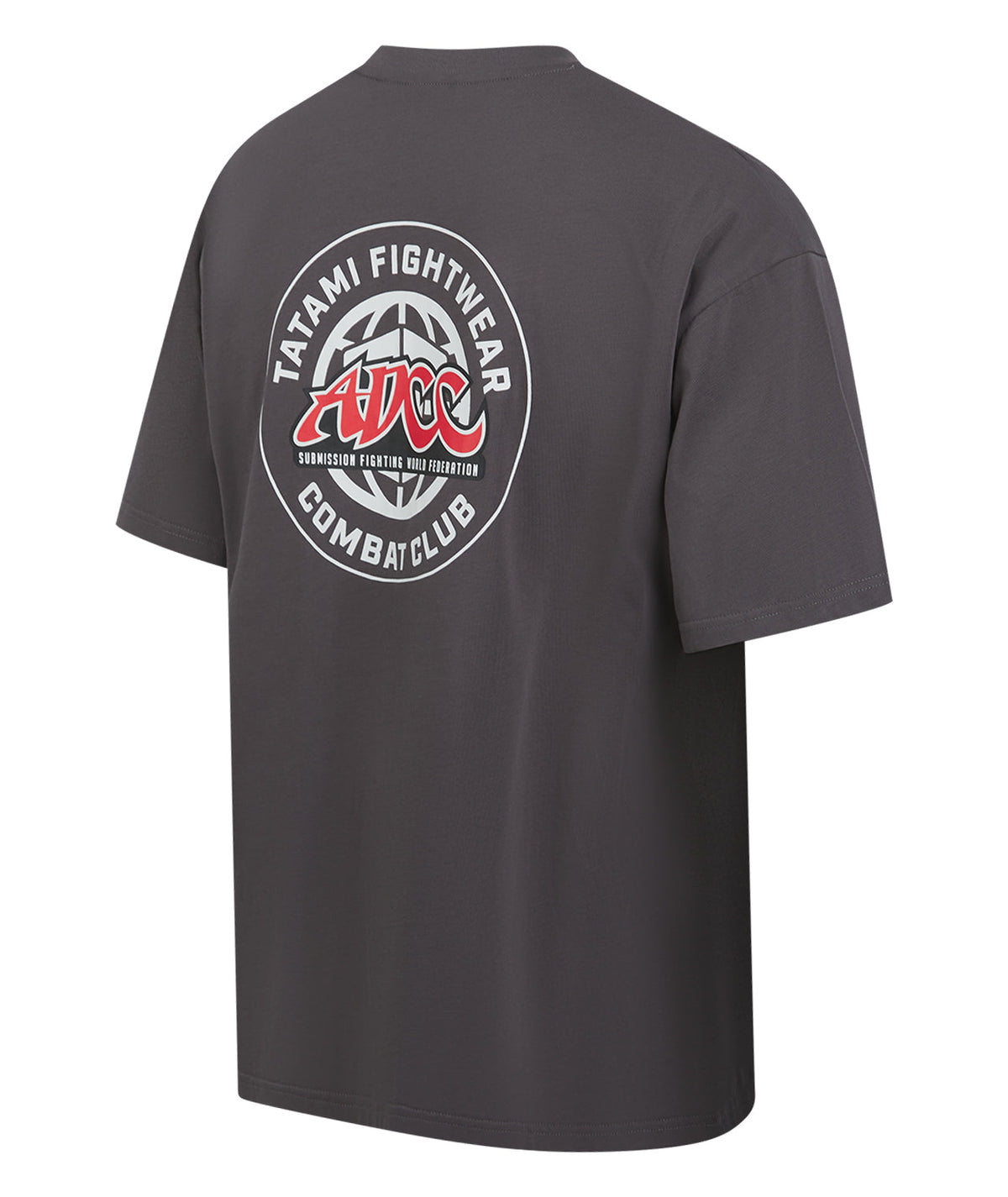 Tatami X ADCC Combat Club Oversized T-Shirt - Grey