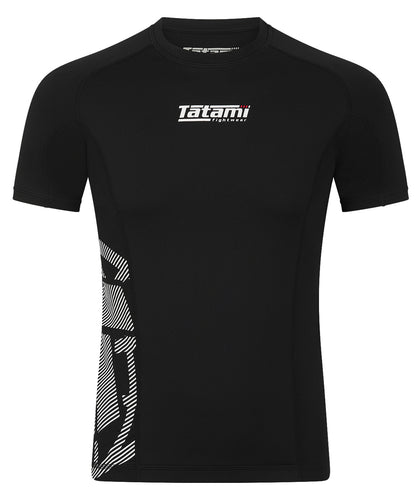 Eclipse Short Sleeve Rash Guard - Black